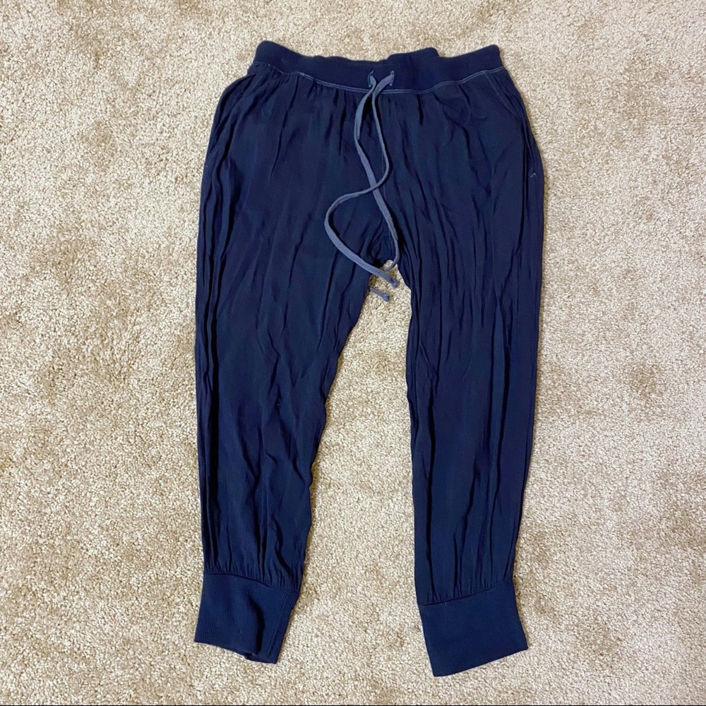 Hard Tail Cropped Drawstring Joggers S